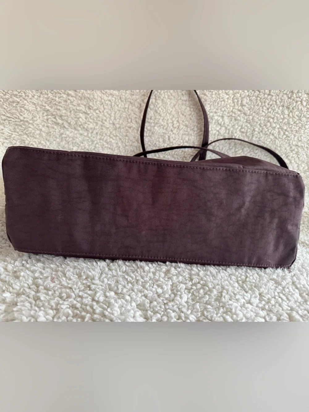 Chocolate Plum Medium Bowler Bag Baggu